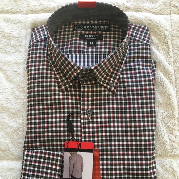 Bc clothing button down shirt - Picture 1 of 1